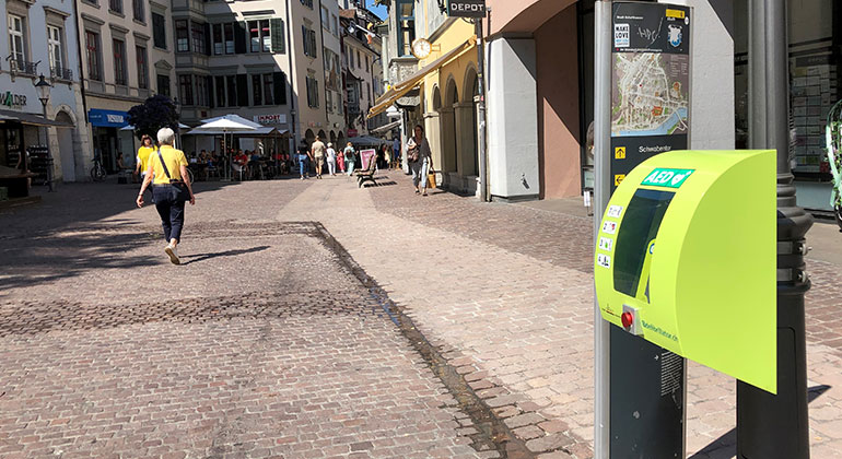 Defibrillatoren für Gemeinden / Städte
