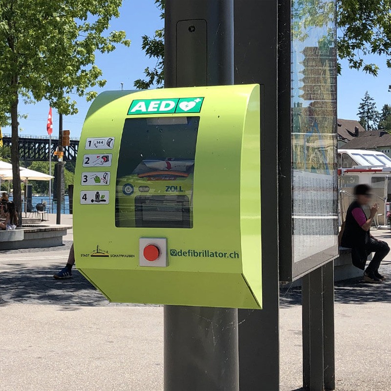 Defibrillatoren für Gemeinden