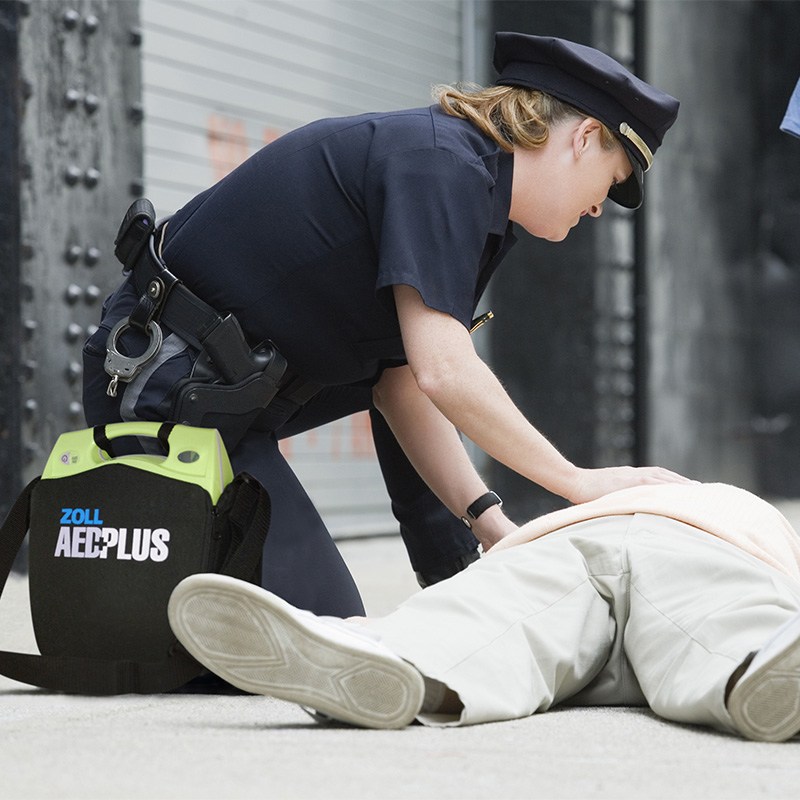 Defibrillatoren für die Polizei