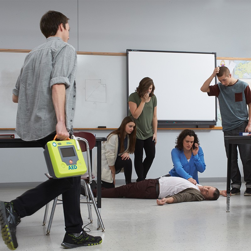 Defibrillatoren für Schulen