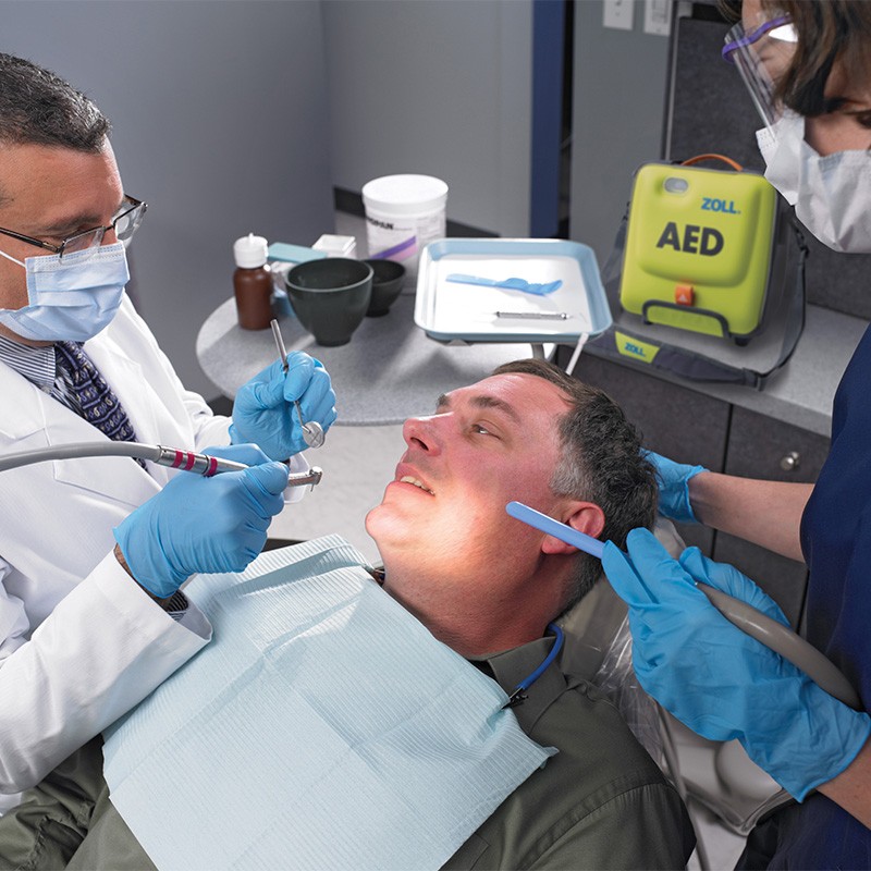 Defibrillatoren für Zahnärzte und Ärzte