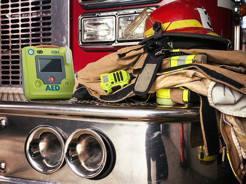Feuerwehren brauchen einen Defibrillator Defibrillatoren für Feuerwehr