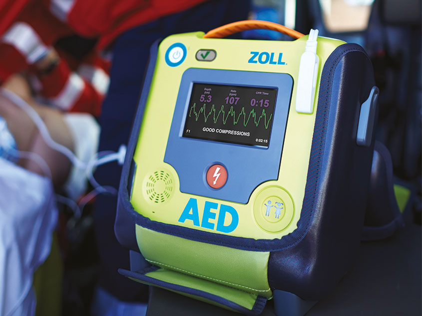 Robust mit EKG Anzeige AED 3 BLS für den Rettungsdienst