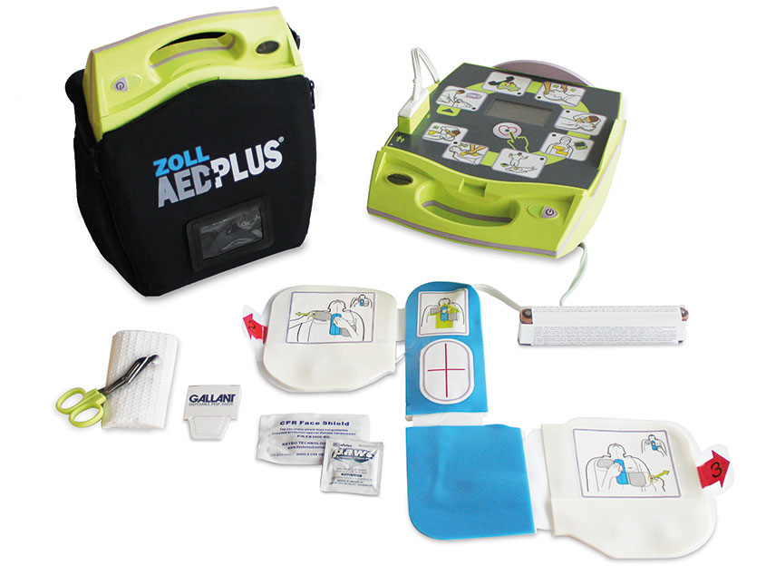 Der Defibrillator für Ersthelfer Defibrillator ZOLL AED 3