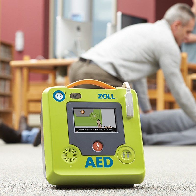Defibrillator für Laien und Profis ZOLL AED 3 Defibrillator