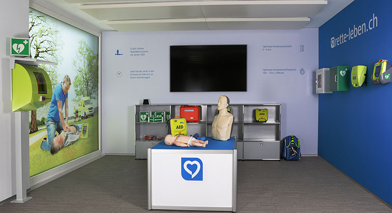 Neuer AED Showroom in Aadorf Neuer AED Showroom in Aadorf