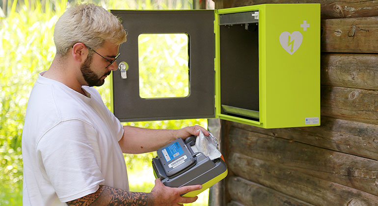 AEDtrax im Einsatz AEDtrax im Einsatz