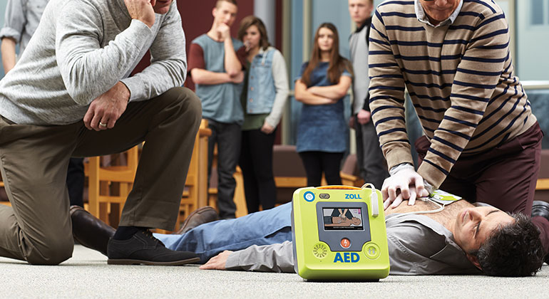 Was ist RapidShock beim ZOLL AED 3 Defibrillator?