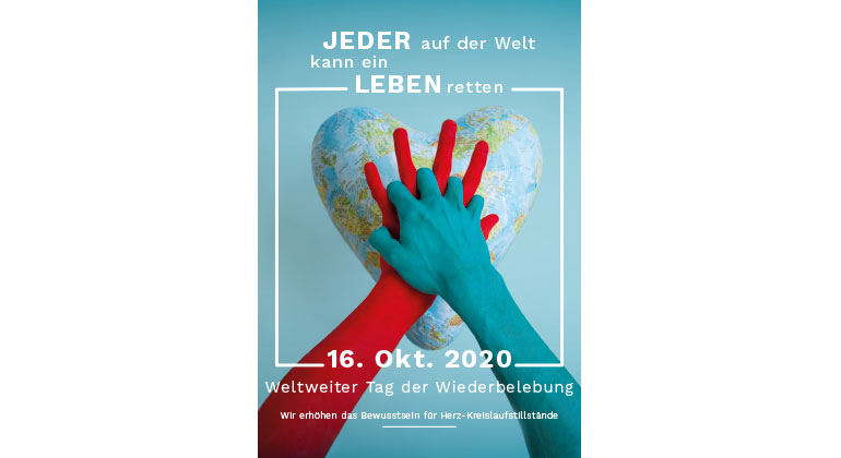 Weltweiter Tag der Wiederbelebung am 16. Oktober – Wir spenden