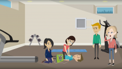 ZOLL AED Defibrillator Einsatzfall im Fitnesscenter ZOLL AED Defibrillator Einsatzfall im Fitnesscenter