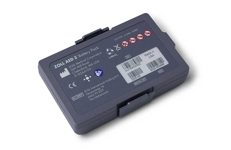 Für den ZOLL AED 3 Defibrillator Batterie ZOLL AED 3