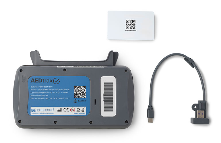 AEDtrax für ZOLL AED 3