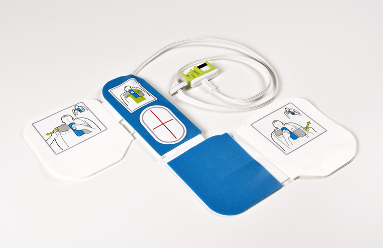 CPR-D padz speziell für AEDs von ZOLL entwickelt