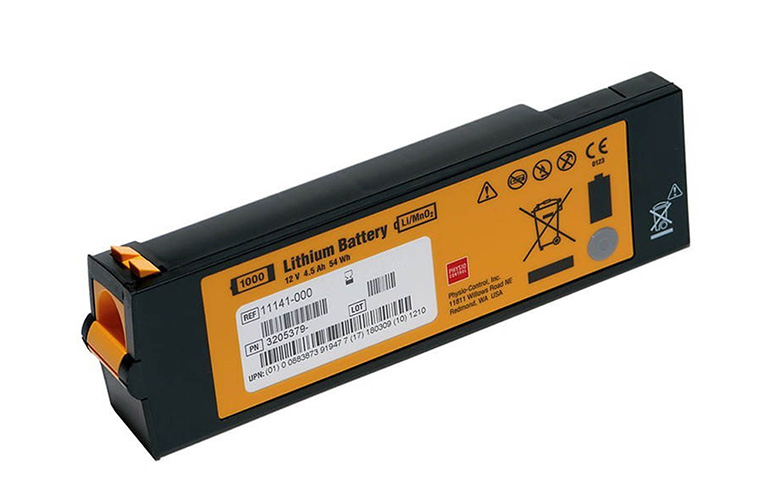 für LifePak 1000 Defibrillator LifePak 1000 Batterie